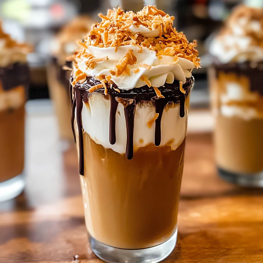 Samoas Iced Coffee