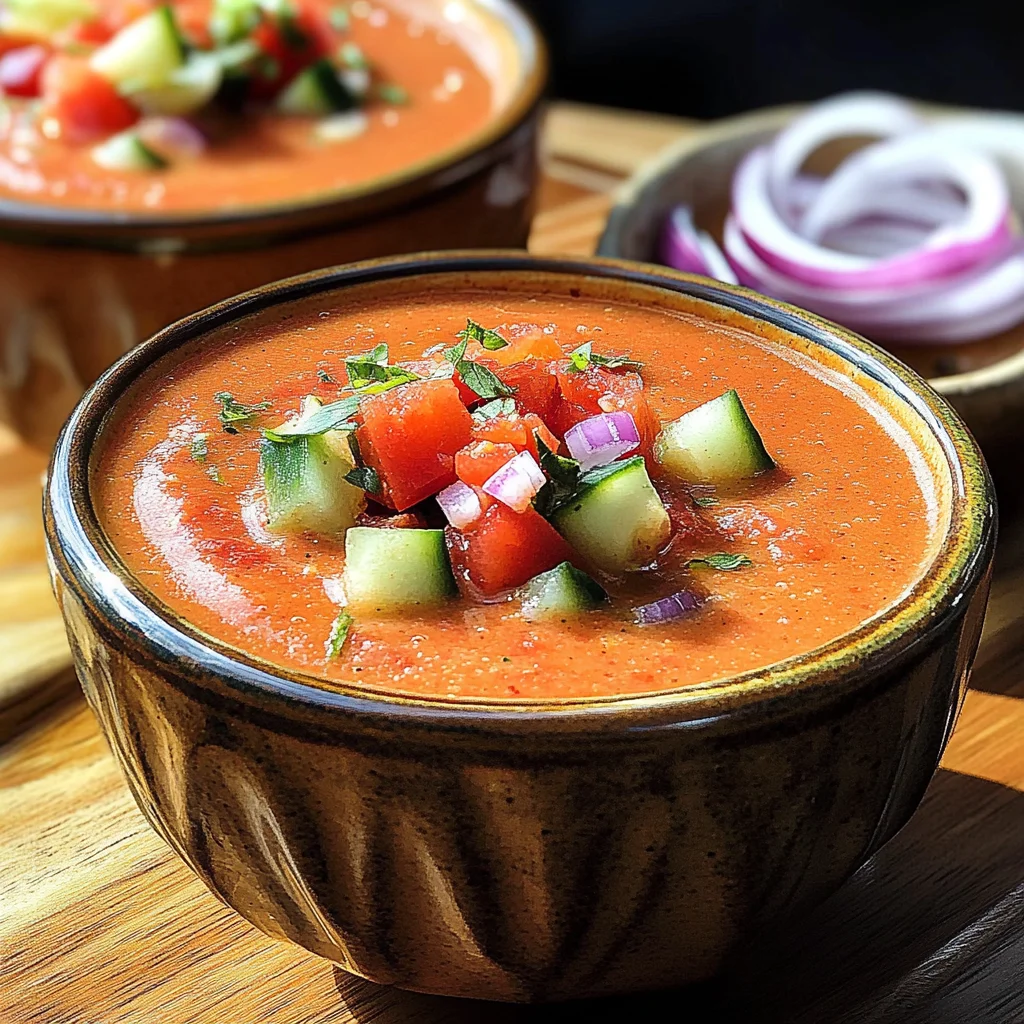 Spanish gazpacho recipe