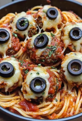 Spooky Spaghetti & Eyeballs