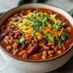 The Best Homemade Stovetop Chili