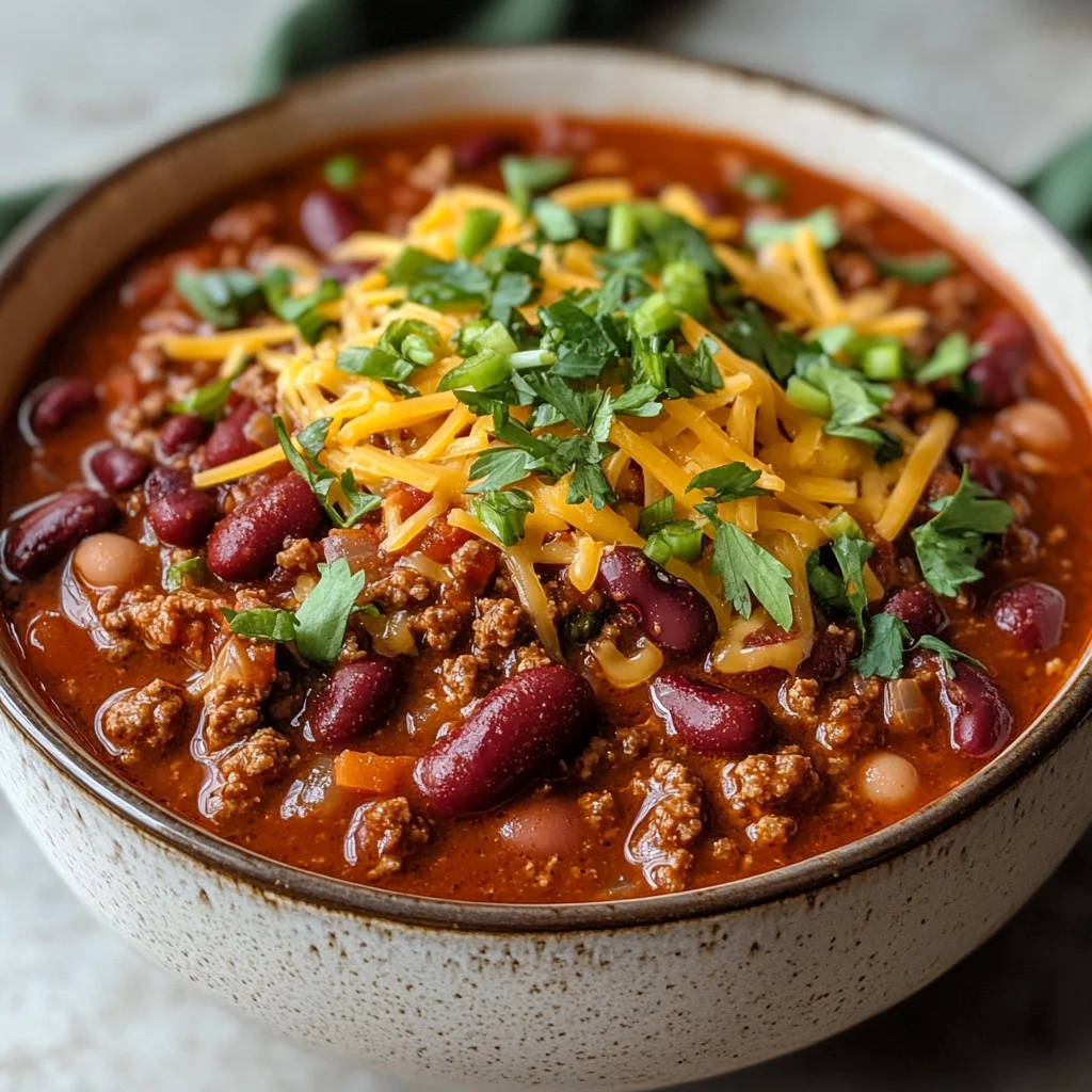 The Best Homemade Stovetop Chili