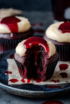 Vampire Bite Halloween Cupcakes: A Spooky Delight with a Deliciously Sinister Twist