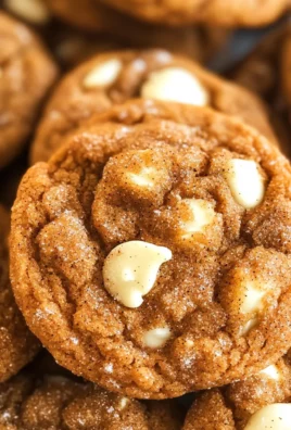 White Chocolate Pumpkin Snickerdoodles
