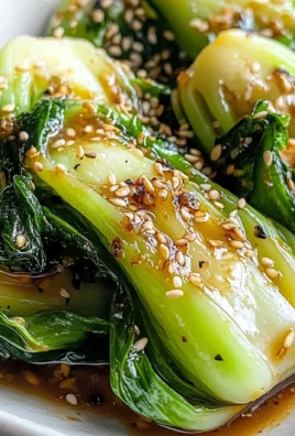 Baby Bok Choy with Soy Sauce and Garlic