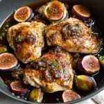 Balsamic Fig Glazed Chicken