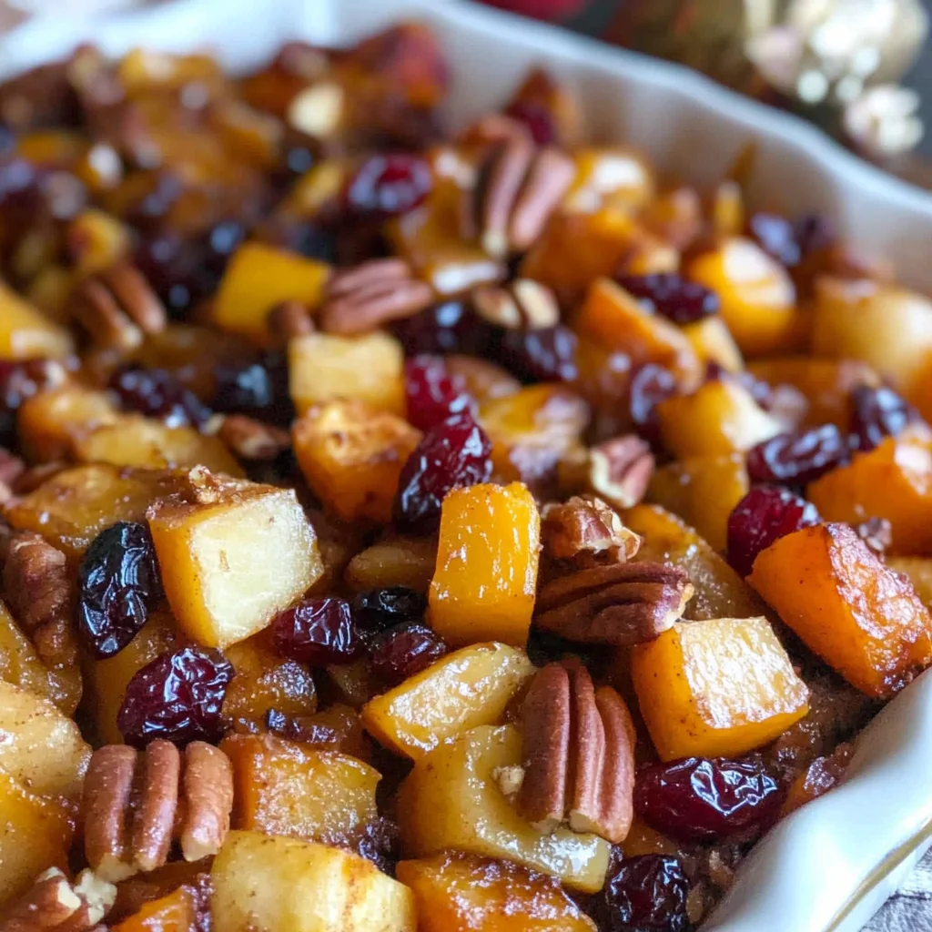 Butternut Squash Apple Bake