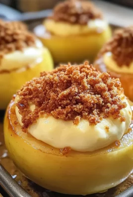 Cheesecake Stuffed Baked Apples