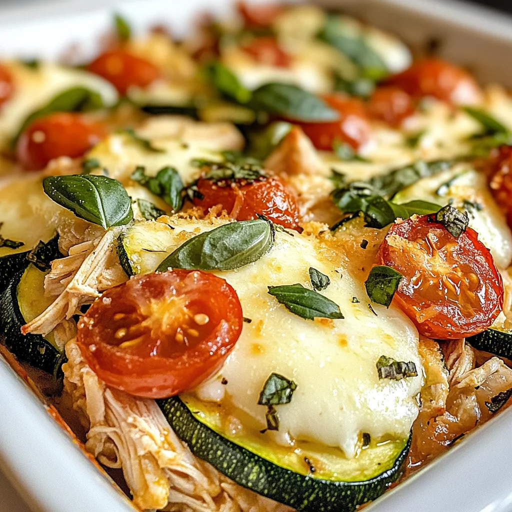 Chicken Zucchini Bake