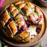Cranberry Brie Pull-Apart Bread