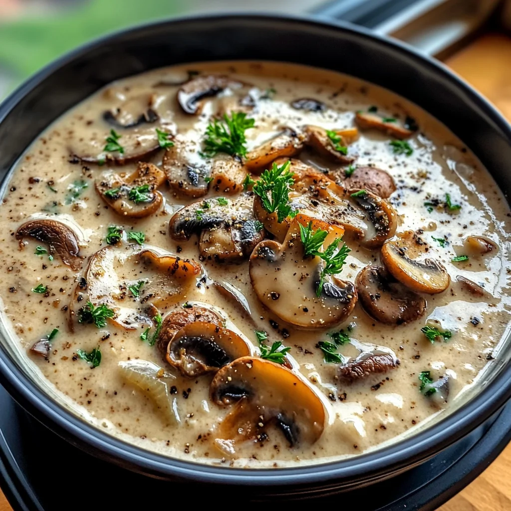 Creamy Mushroom Soup