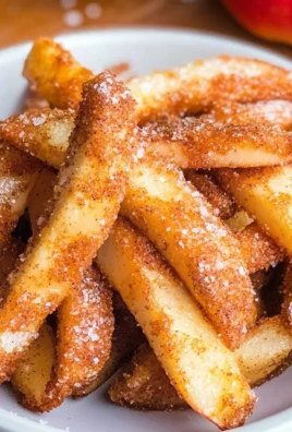 Crispy Air Fryer Apple Fries