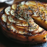 Crispy Balsamic-Thyme Potato Torte