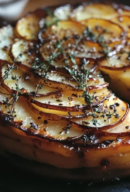 Crispy Balsamic-Thyme Potato Torte