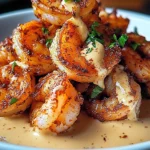 Crispy Cajun Shrimp with Creamy Sauce