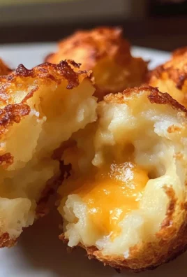 Crispy Mashed Potato Cheese Puffs