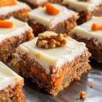 Decadent Carrot Cake Bars with Cream Cheese Frosting