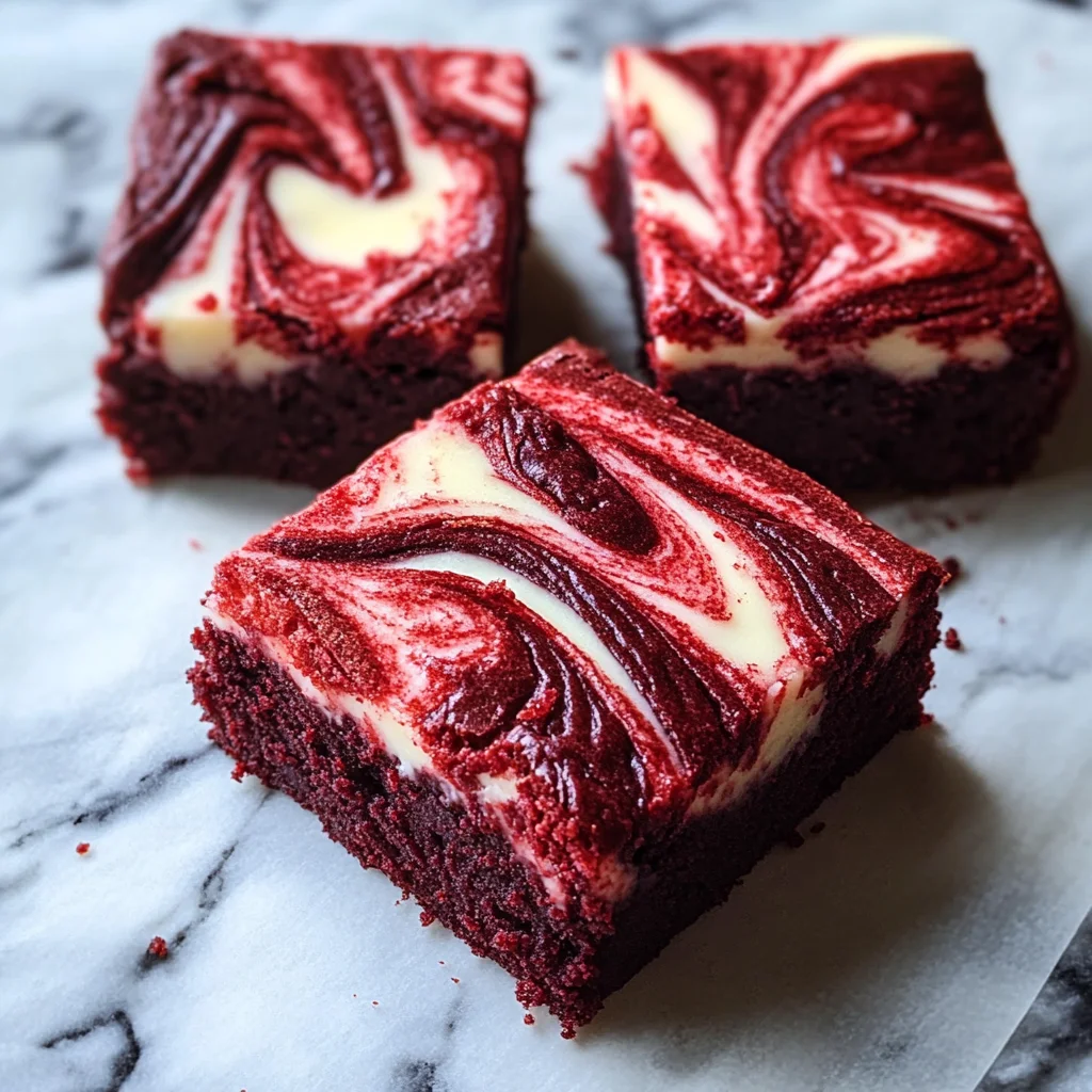 Decadent Red Velvet Cheesecake Brownies