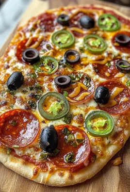 Delicious Hot Honey Flatbread Pizza