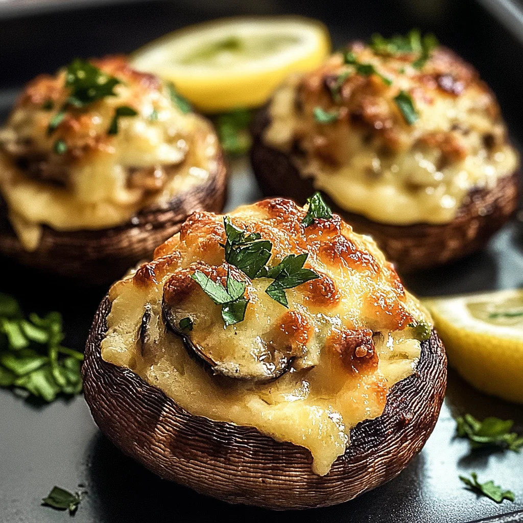Delicious Restaurant-Style Stuffed Mushrooms: An Easy Copycat Recipe to Try at Home