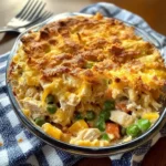 Easy Chicken Cobbler Dinner Casserole