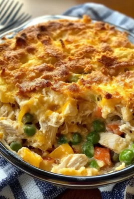 Easy Chicken Cobbler Dinner Casserole
