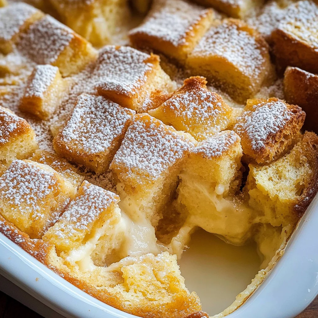 Eggnog Bread Pudding