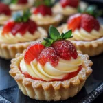 Fresh and Delicious Strawberry Tartlets Recipe