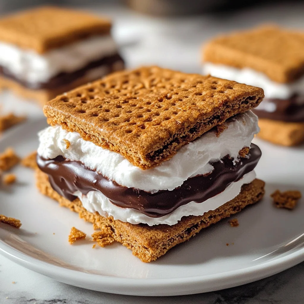 Frozen Protein S'mores (Gluten Free, Dairy Free)