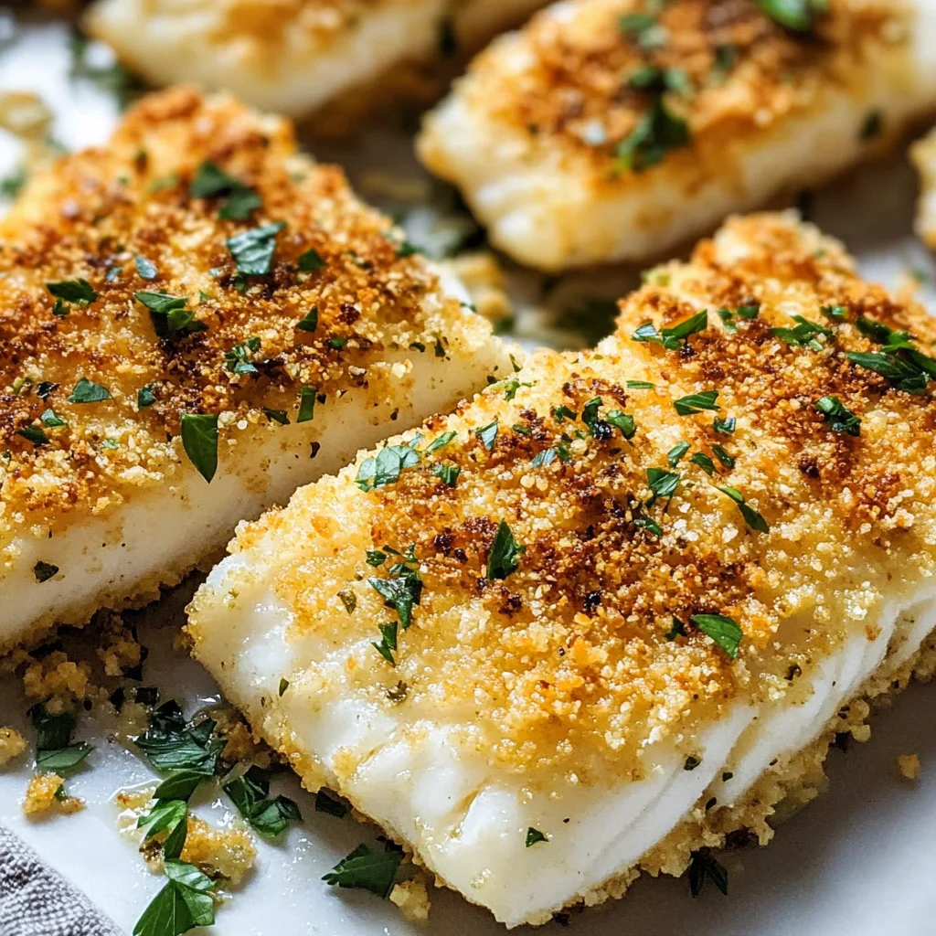 Garlic Parmesan Crusted Halibut: 15-Minute Baked Perfection