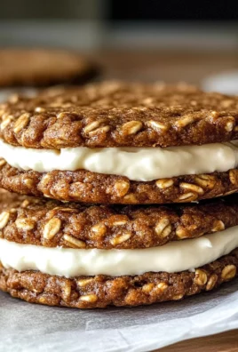Gingerbread Oatmeal Cream Pies