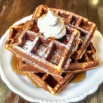 Gingerbread Waffles