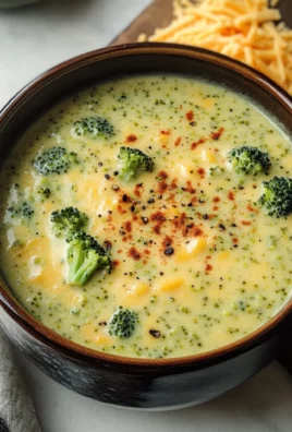 High Protein Broccoli Cheddar Soup