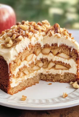Irresistible Fresh Apple Cake with Dreamy Cream Cheese Frosting