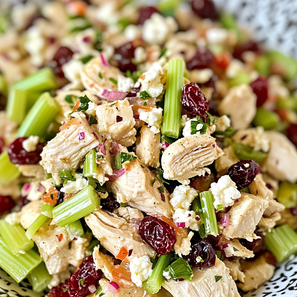 Keto Cranberry Chicken Salad