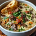 Philly Cheesesteak Soup: The Ultimate Comfort Food Recipe