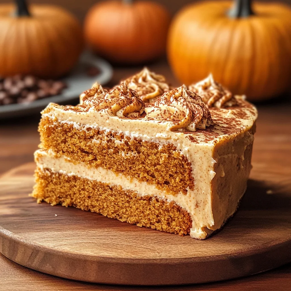 Pumpkin Spice Latte Cake