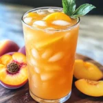 Refreshing Peach Lemonade