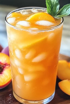 Refreshing Peach Lemonade