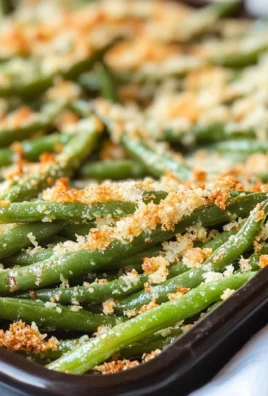Roasted Parmesan Green Beans
