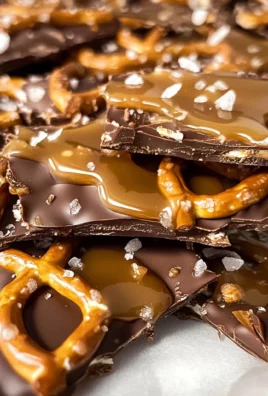 Salted Caramel Pretzel Bark