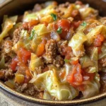 Slow Cooker Unstuffed Cabbage Rolls