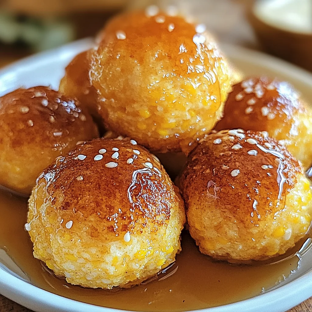 Southern-Style Honey Butter Cornbread Poppers