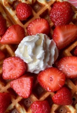Strawberry Waffles Recipe