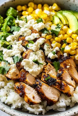 Street Corn Chicken Rice Bowl