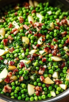 Thanksgiving Peas (with Pear and Pancetta)