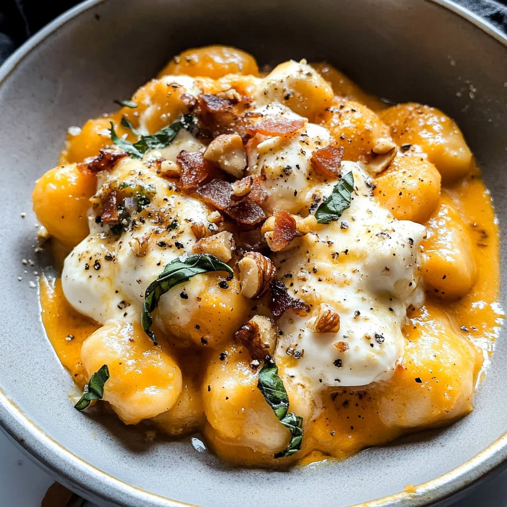 The BEST Butternut Squash Gnocchi