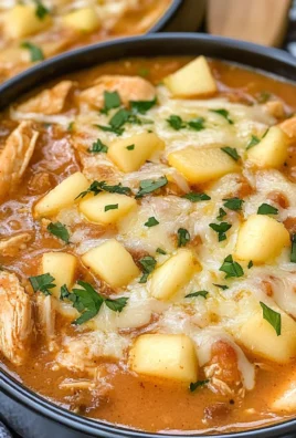 White Cheddar & Apple Chicken Chili