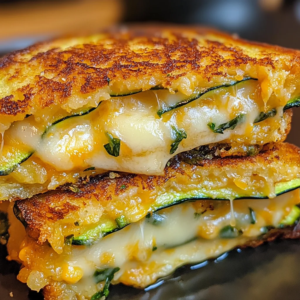 Zucchini Grilled Cheese