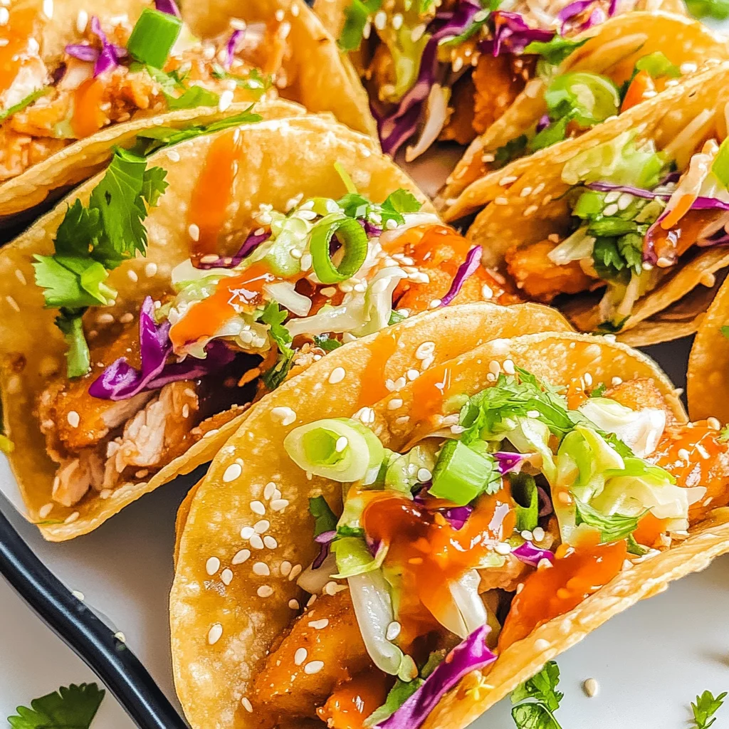Applebee’s Chicken Wonton Tacos