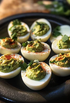 Avocado Deviled Eggs